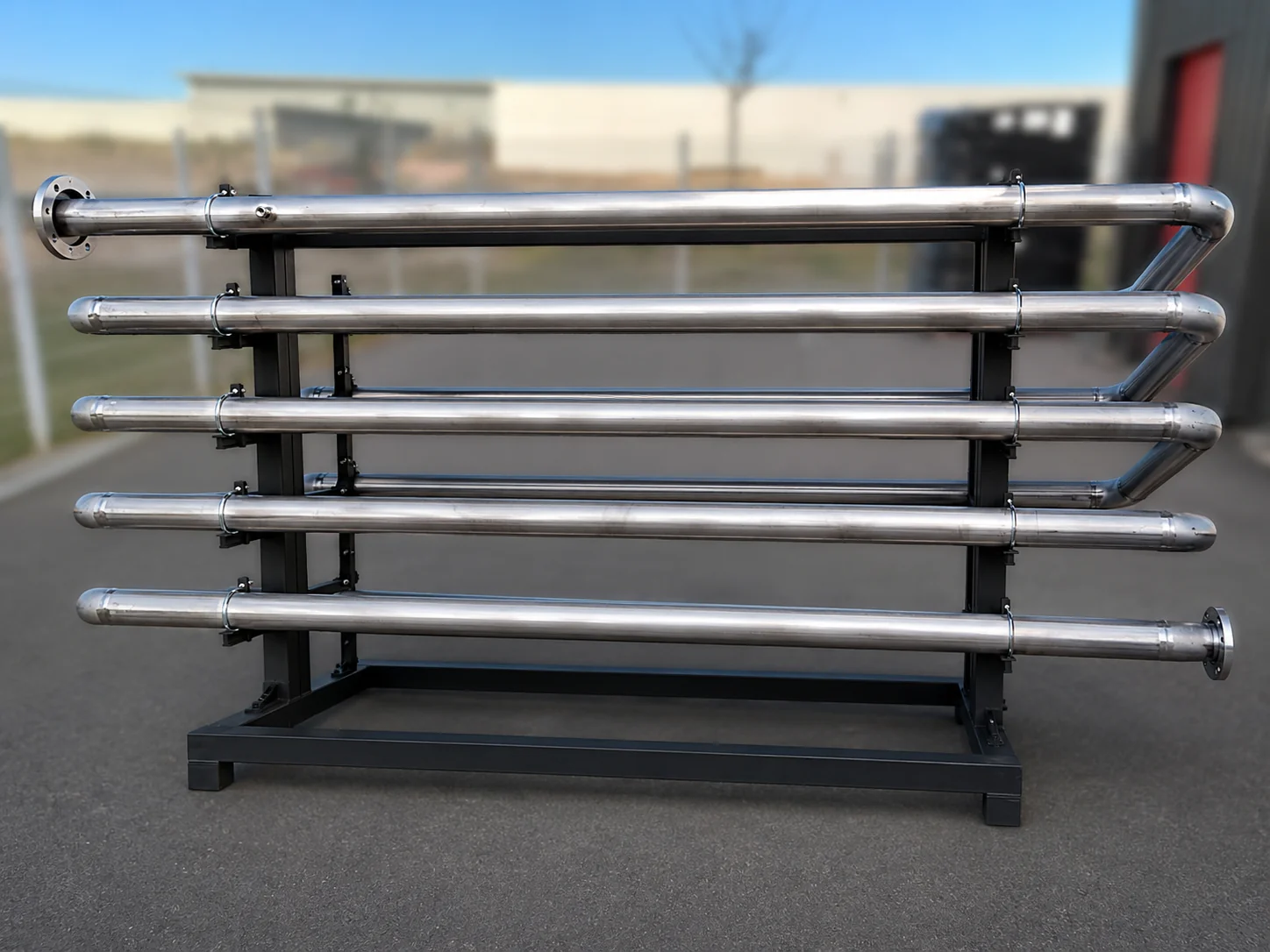 Floculador tubular inox — WAP